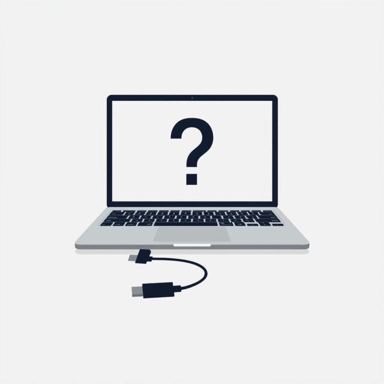 Troubleshooting flowchart for a Thunderbolt docking station that is not detected by a laptop.