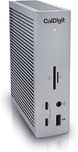 CalDigit TS4 Thunderbolt 4 docking station for multiple monitors