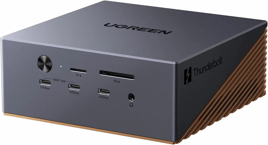 UGREEN Maxidok 17-in-1 Thunderbolt 5 docking station with built-in M.2 SSD slot